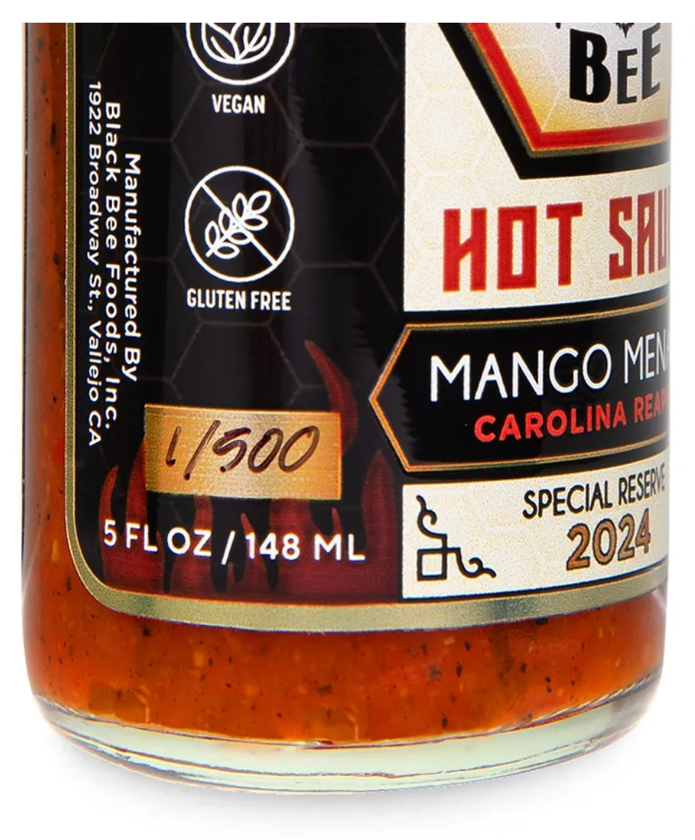 Mango Menace with Carolina Reaper
