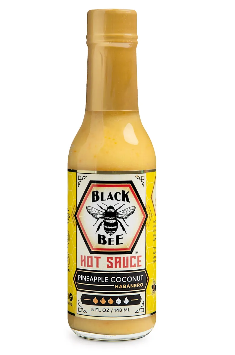 Pineapple Coconut Habanero w/Ginger Hot Sauce (Medium)